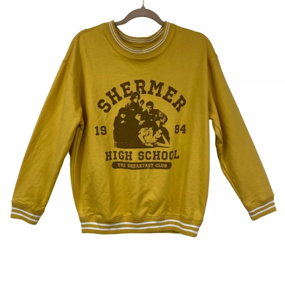 The Breakfast Club Shermer High School Crew Neck Sweatshirt Size XS